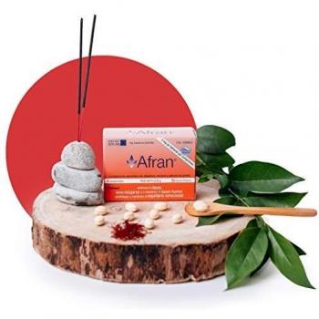 Afran® 30 comprimidos - Ayúdate a mantener el equilibrio emocional y el buen humor gracias al Safranal - Narval Pharma