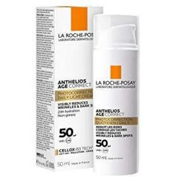 La rocheposay anthelios age correct crema solare fotocorrettiva spf50 50ml