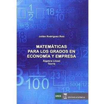 MATEMÁTICAS GRADO ECON.EMPR.ALG.LIN.TEO