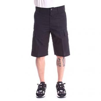 Carhartt WIP Regular Cargo Shorts Black Rinsed for Men Size 34