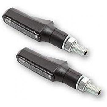 Señal de Giro LED Shinyo Shorty Fin - Luz de Posición Negra