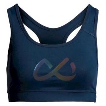 Sujetador Deportivo Mujer Top Fire Deporte Yoga Running Gym Ditchil Talla L Azul Marino