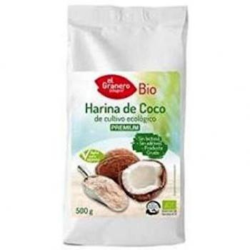 Granero Harina De Coco Bio 500 Gr Envase De 500 Gramos 500 g
