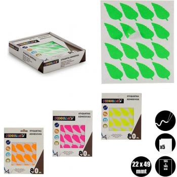 Etiquetas adhesivas 22x49mm DAM 12 Packs