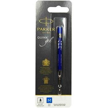 Parker 1950346 - Recambio de Gel para Bolígrafo, Azul