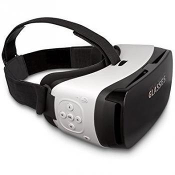 Universal 3d VR Virtual Reality Box Lentes Bluetooth 3d Cartón Video Movie Juego Gafas Pantalla Realidad para 4,5?-5 , 5 ? Pulgadas Móvil Android IOS Iphone Samsung Galaxy Sony Xperia HUWEI lg htc