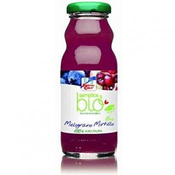 Zumo Bio de Manzana, Granada y Arándano Sin Azúcares Añadidos 200 ml