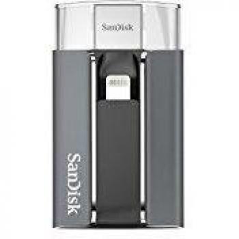 SanDisk SDIX-128G-G57 Memoria USB 2.0 de 128 GB gris y negro