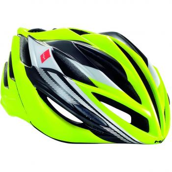 MET Forte - Casco - amarillo/negro Contorno de la cabeza 59-62cm 2017