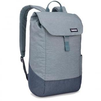 Mochila Thule Lithos 16L con compartimento para laptop de hasta 14 pulgadas en Gris Pizarra/Azul Pond