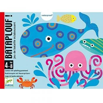 Djeco Bataplouf-Juego de Batalla Que Salpica, Multicolor