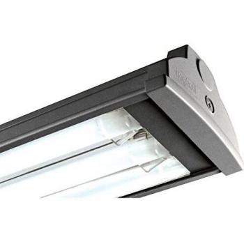 Plafoniera de acero inoxidable 1x36W semidifusora estanca G13 1254 mm Beghelli