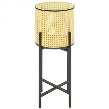 Soporte para maceta redonda de interior 25 x 25 x 60 cm metal beige Fallopia