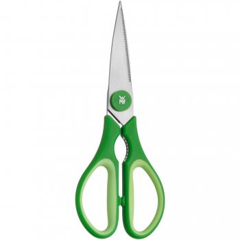WMF Touch Tijeras de Cocina, Acero Inoxidable, Verde, 21cm
