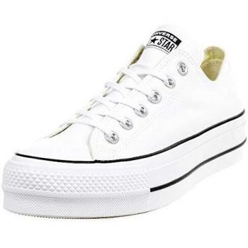 Zapatillas Blancas Chuck Taylor All Star Platform Canvas