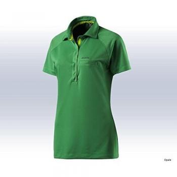 Salewa Alpina Dry W S/S Polo, Mujer, Azul