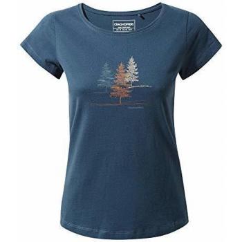 Craghoppers Cornelia SS tee Polos/Camisetas, Mujer, Loch Blue, 20