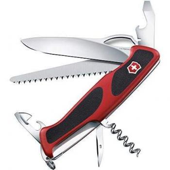 Victorinox Rangergrip 79 Navaja, Unisex Adulto, Rojo y Negro, 130 mm