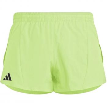 Adidas Adizero E Split Luclem Yellow Fluor Shorts para hombre, tamaño L, pantalones cortos de running
