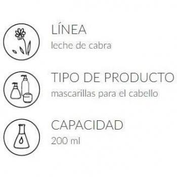 Ziaja Leche de Cabra Mascarilla para el Cabello 200 ml