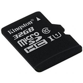 Kingston SDCS/32GBSP - MicroSD Canvas Select velocidades de UHS-I Clase 10 de hasta 80 MB/s Lectura