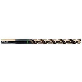 Izar 32666 Broca Mango Cilíndrico Multi Inox, Serie Corta, HSSE 5% Co, Negra + Oro, 1021, DIN 338 W, 10.20 mm Diámetro Corte