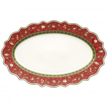 Villeroy & Boch Toy's Delight Oval Serving Platter, 50 cm, Premium Porcelain