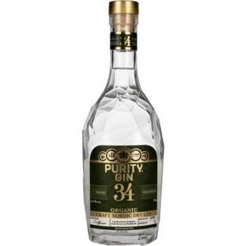 Purity Craft Nordic Dry Gin - Ginebra orgánica de Suecia, destilada en alambiques de cobre, con ingredientes botánicos nórdicos seleccionados y un perfil de sabor suave y fresco