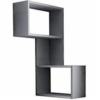 Homitis Pared Tabla, Part, Madera, Blanco, 20 x 47 x 85,5 cm