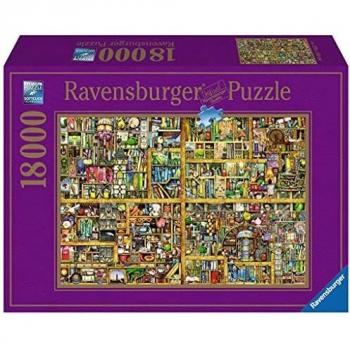 Ravensburger 17825. Puzzle 18000 Piezas Librería Mágica