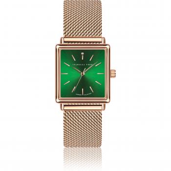 Isabella Ford Elisabeth Women's Mesh Watch - Rose Gold - 26x28 mm