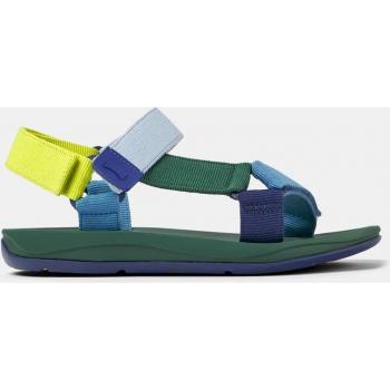 CAMPER Match Sandals for Men in Blue/Green, Size 42, Cotton FabricCAMPER Match Sandals for Men in Blue/Green, Size 9, Cotton Fabric