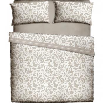 Pikolin Home Juego Sábanas de Cama A Rayas 3 Piezas, Sábana encimera + Bajera + Funda de Almohada, Transpirable, Suave, Resistente, Varias Medidas
