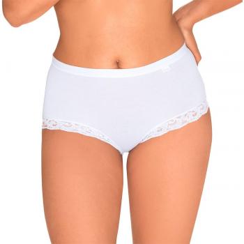 Sans Complexe Elegance Coton 619152 Culotte, Blanc+Blanc, 52 para Mujer
