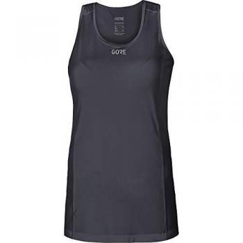 GORE WEAR R7 Camiseta sin mangas de mujer para running, 34, Black