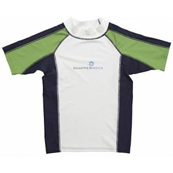 Snapper Rock Schwimmanzug/swimsuit UV-Shirt - Camiseta de baño contra UV, color blanco, talla 98-104cm