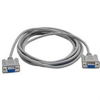 SATYCON Cable Null Modem 20 Metros Serie DB9 H-H