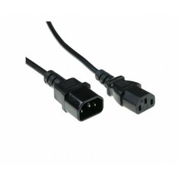 Cable de alimentación C13 a C14 negro 0,60 m