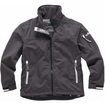 2017 Gill Junior Crew Jacket in Graphite 1041J Junior Sizes - JUNIOR MEDIUM