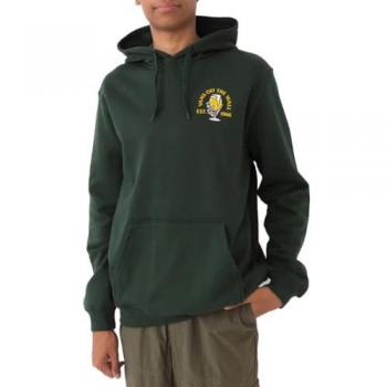 Vans The Coolest In Town Men's Green Hoodie - Modern Urban Style, Size S
