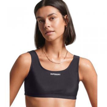 Bañador Bikini Top Superdry Code Essential negro mujer