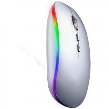 Ratón Bluetooth LED, Uineer Recargable Ratón Inalámbrico