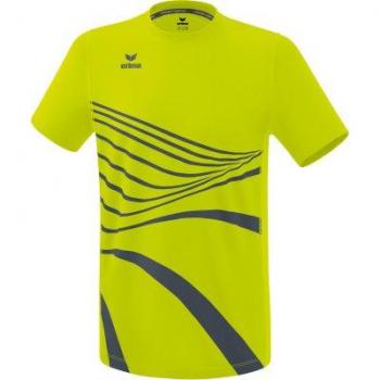 Erima Racing Short Sleeve Jersey for Men - Yellow - 3XL