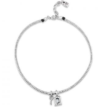 Collar UNO de 50 Confident con charms de llave y candado