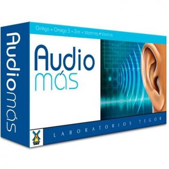 Tegor Audio Más 40 Cápsulas para Mejora de la Audición