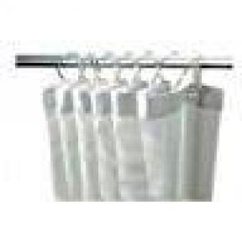 Delabie – Rideau de douche avec mousq uetons plastique – Piel. 200 cm – Ham de 26180