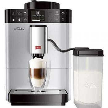 Melitta Passione OT F53/1-101, Bean to Cup Coffee Maker, One Touch Function, Milk Container Included, Silver