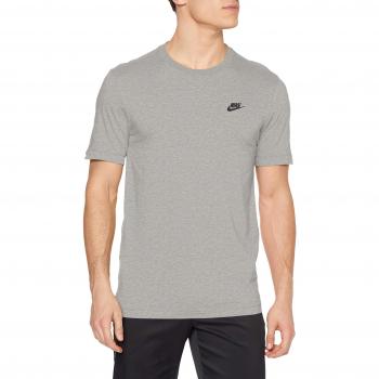 Nike Sportswear Club Men's T-Shirt - Grey - Size: Extra Large