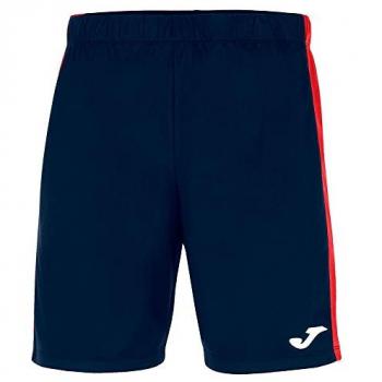 Short de Fútbol Joma Maxi Hombre Niño Marino Rojo