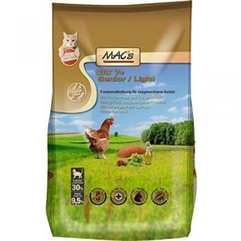 Croquetas para Gato MAC's Cat 7+ Senior/Light 1,5kg